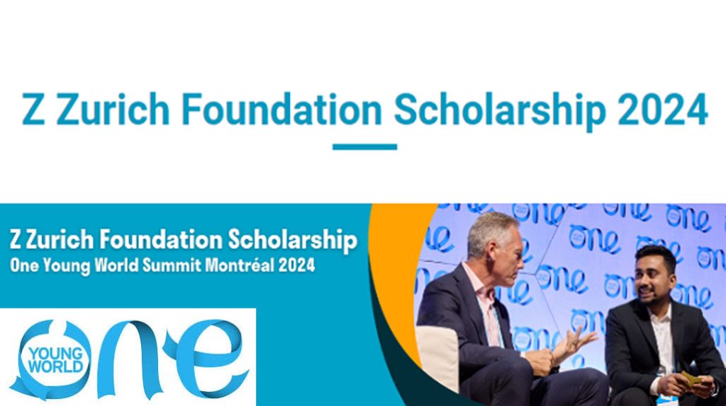 Z Zurich Foundation Scholarship for One Young World Summit 2024